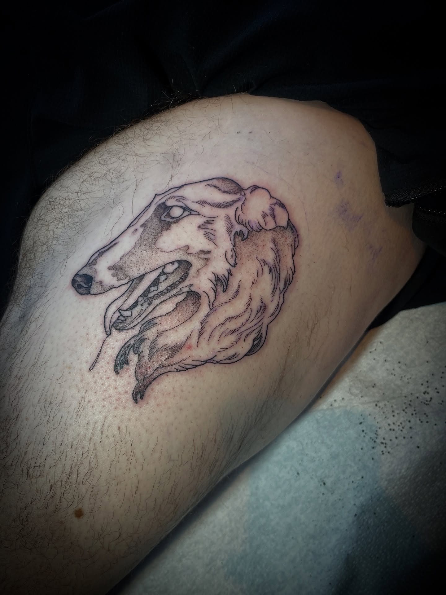 Tattoo by @fraserwright — black_and_grey