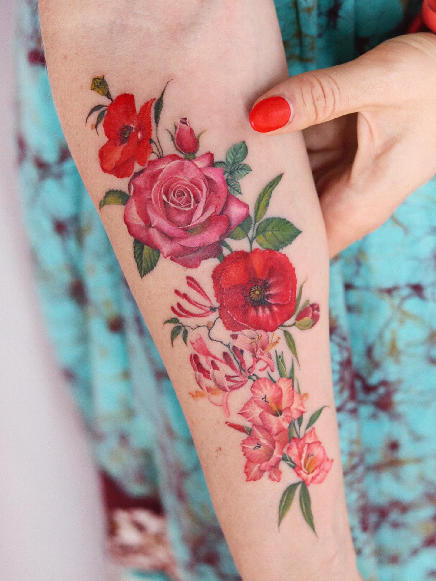 Tattoo by @nara_tattooer β watercolor