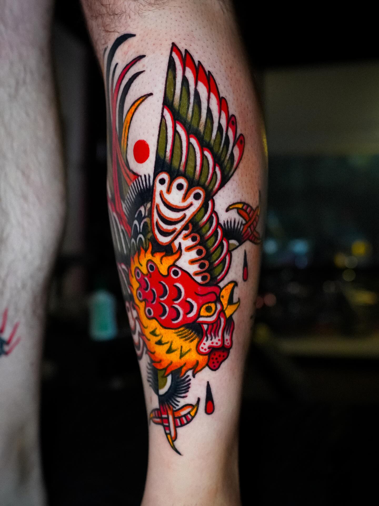 Tattoo by @rogerkampo — american_traditional
