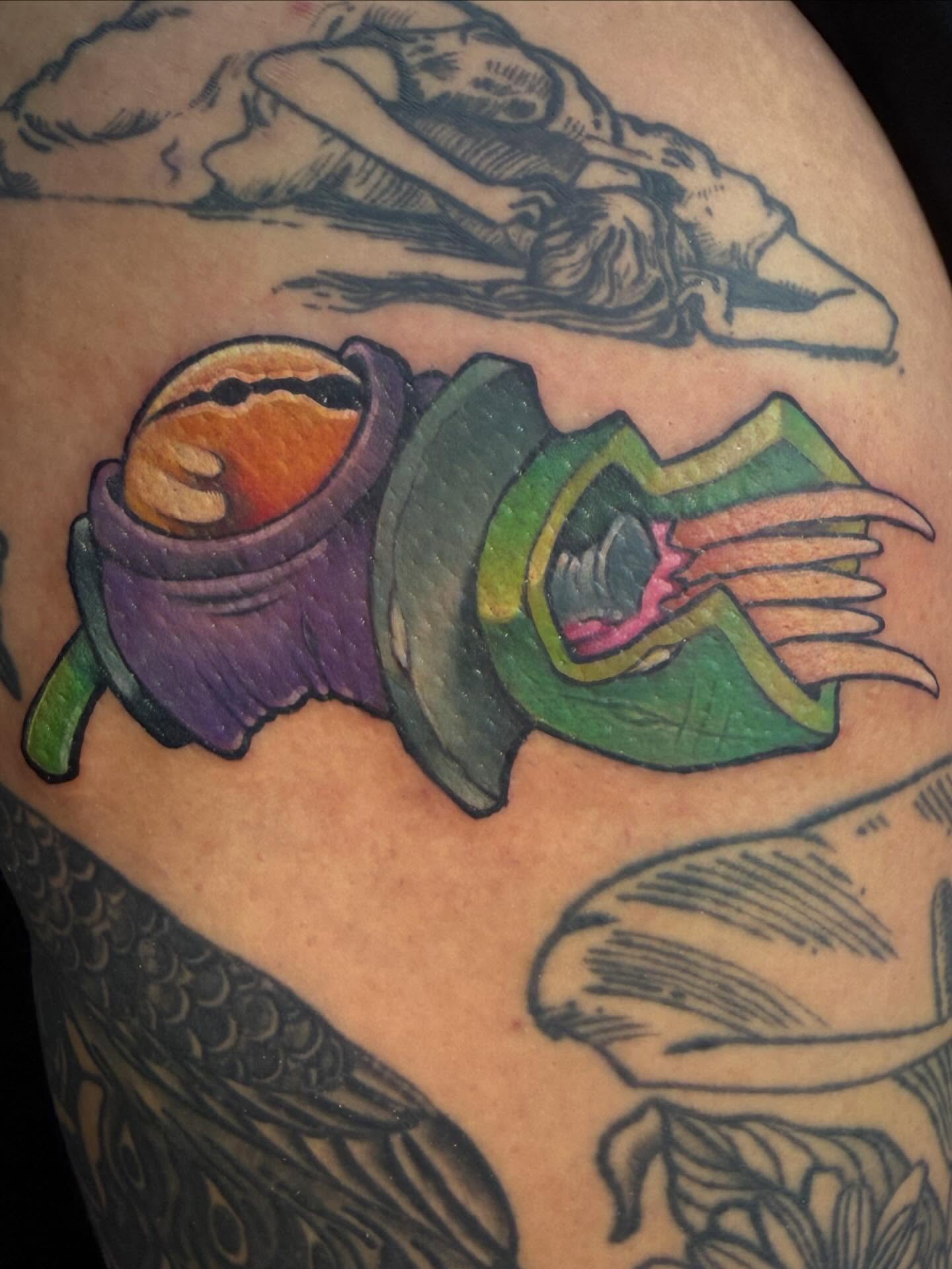 Tattoo by @jimelitwalk — new_school