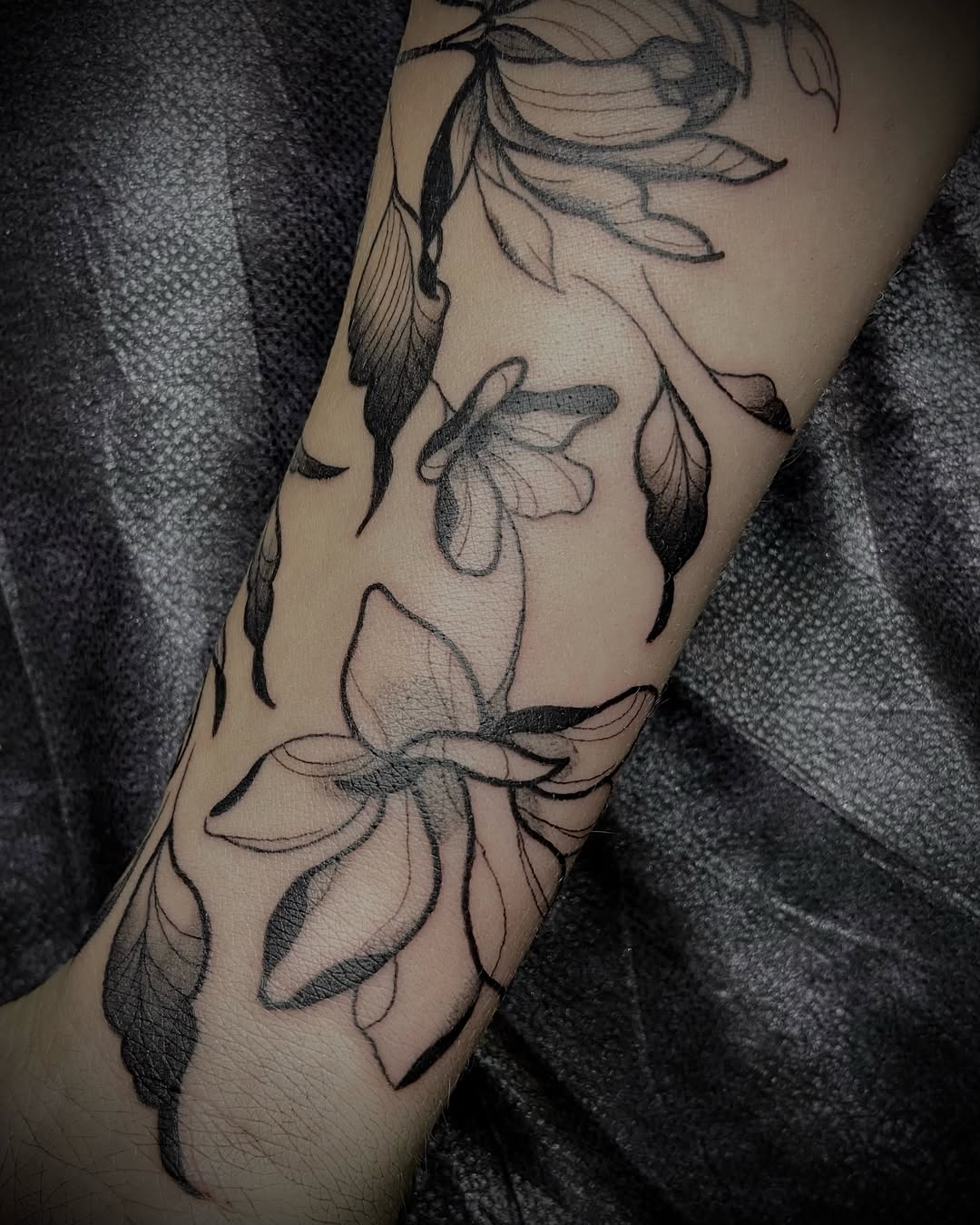 Tattoo by @inked.by.shelbie — fine_line, black_and_grey