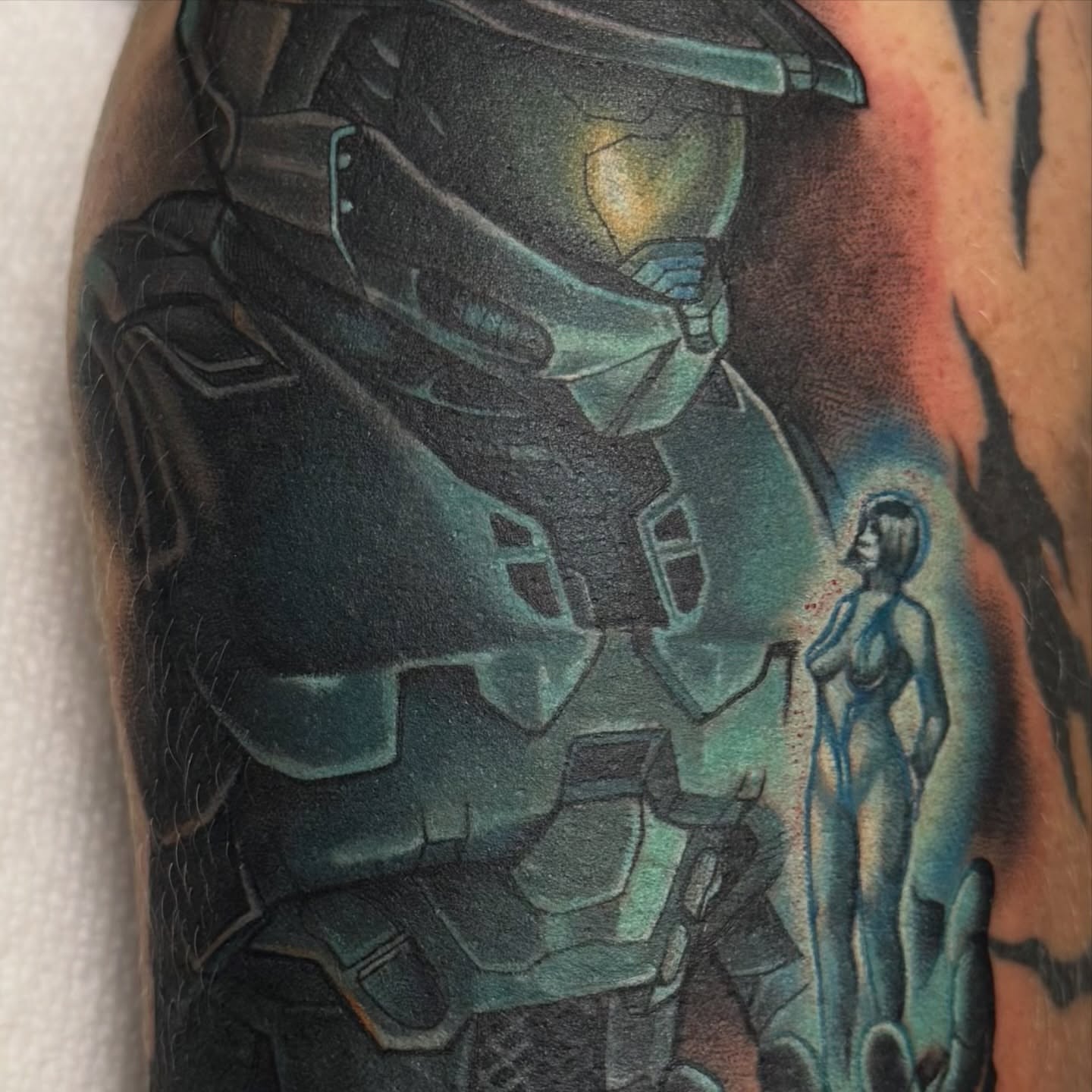 Tattoo by @zombriii — realism, dark_realism