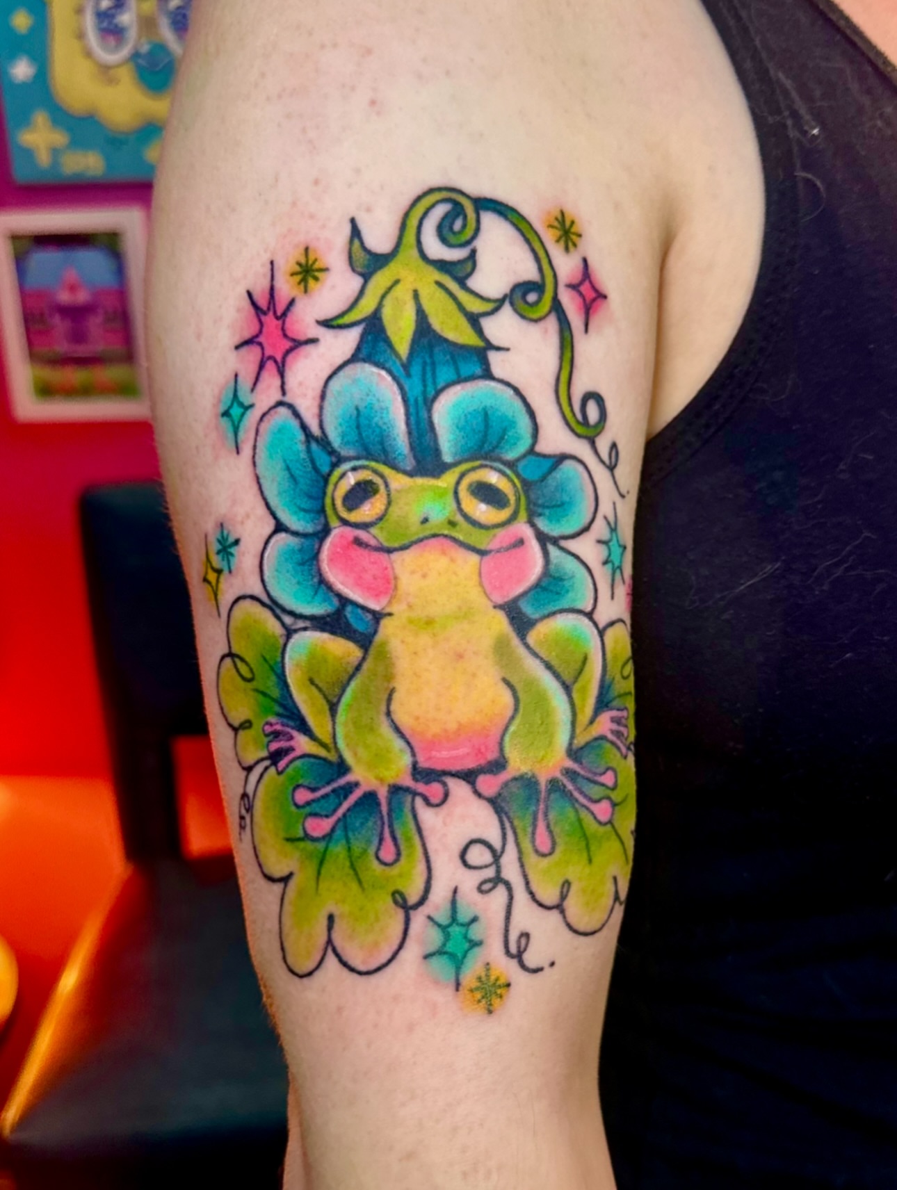 Tattoo by @kelviratats — new_school, watercolor