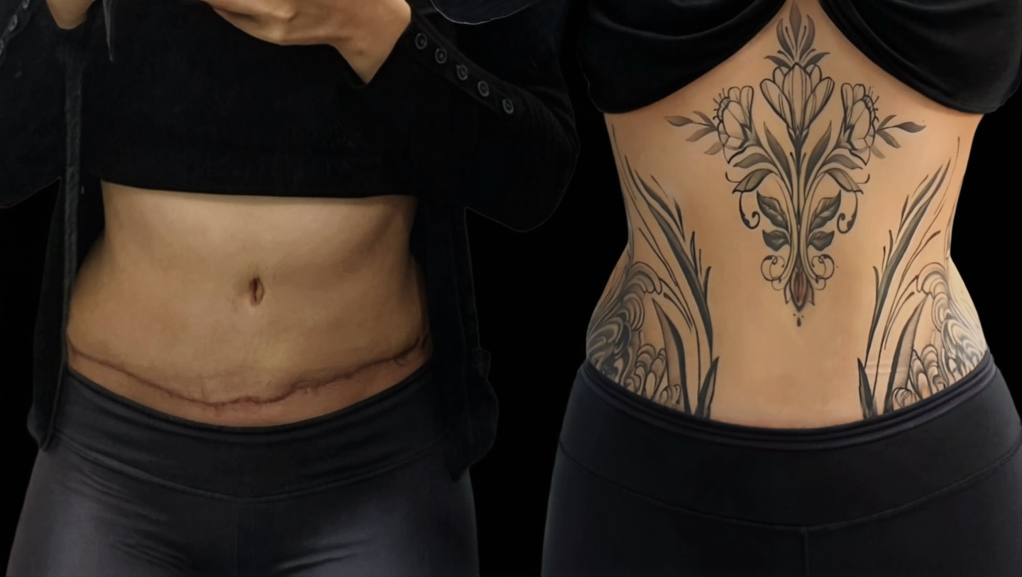 Tattoo by @juzzytatts — black_and_grey