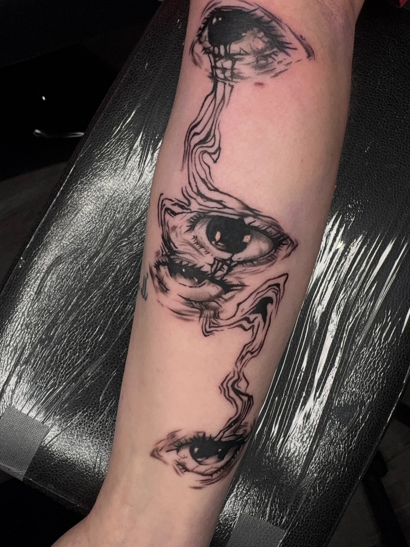 Tattoo by @cofaxtattoos — black_and_grey, realism