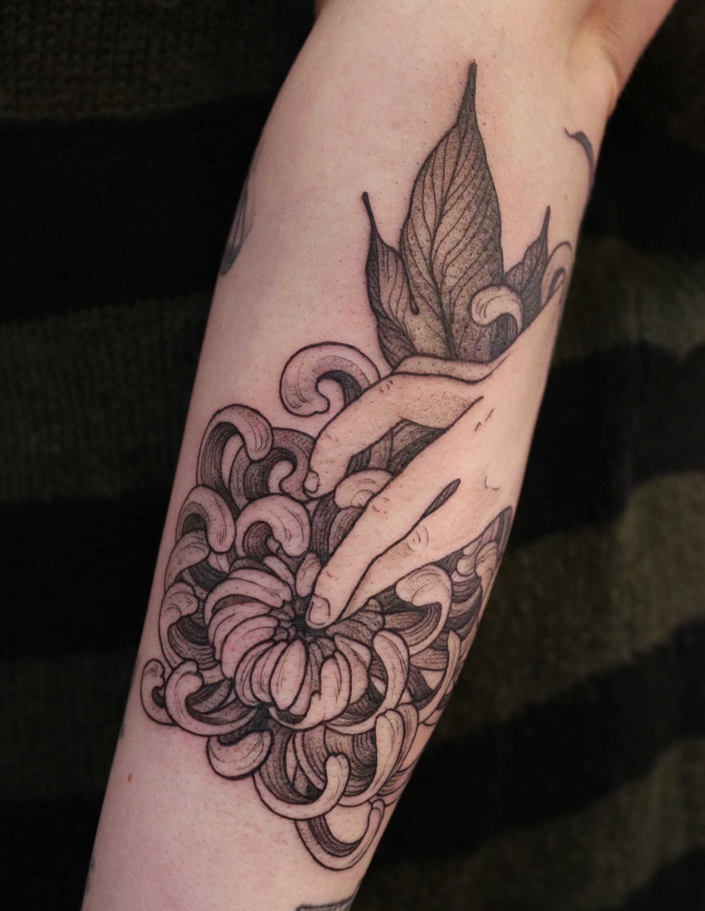 Tattoo by @summerbee_tattoo — black_and_grey, realism