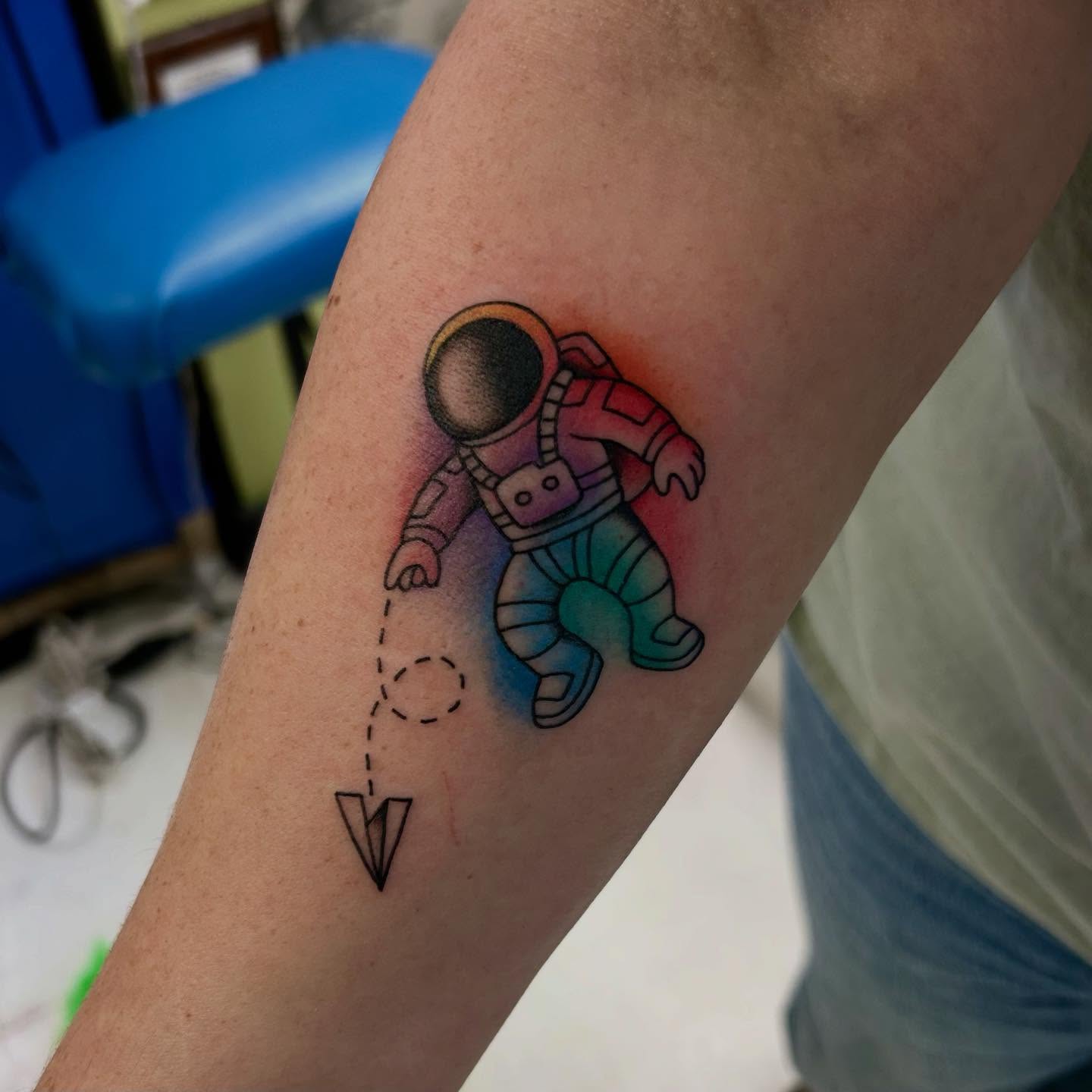 Tattoo by @lastblakeonearth — watercolor