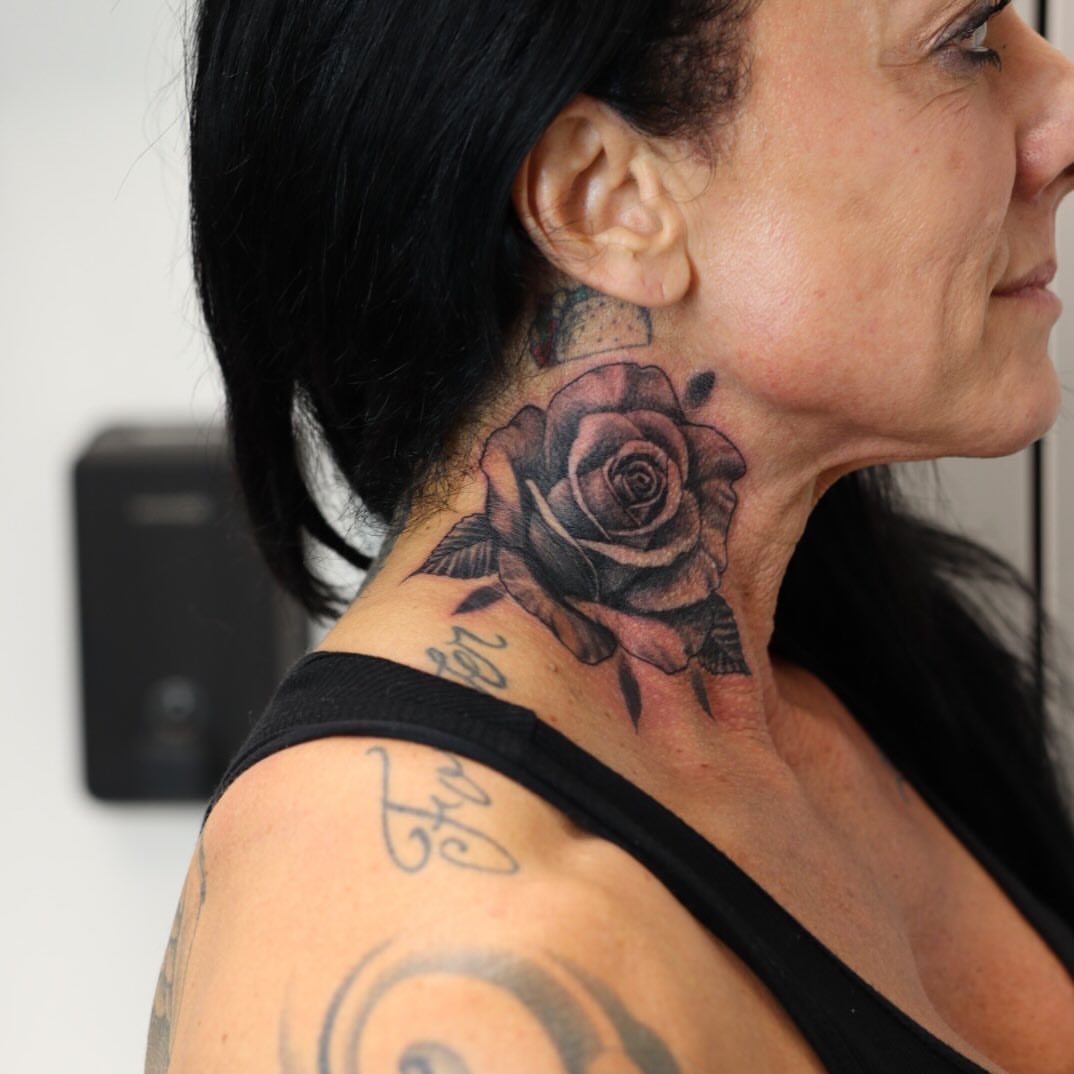 Tattoo by @tattoosbyevan — black_and_grey