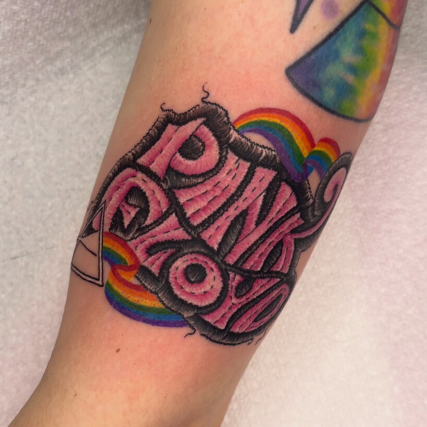 Tattoo by @prettyboyart_ — new_school, lettering_script