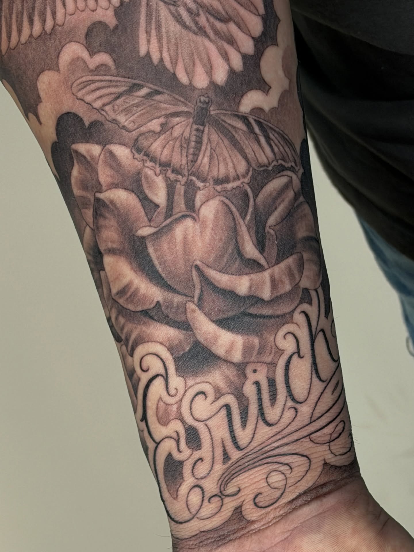 Tattoo by @p_casillasarte β black_and_grey, realism