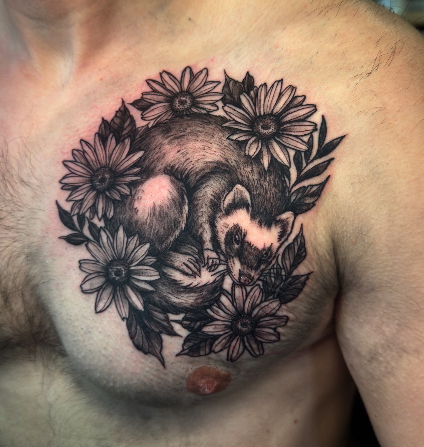 Tattoo by @brock_tattoos — black_and_grey