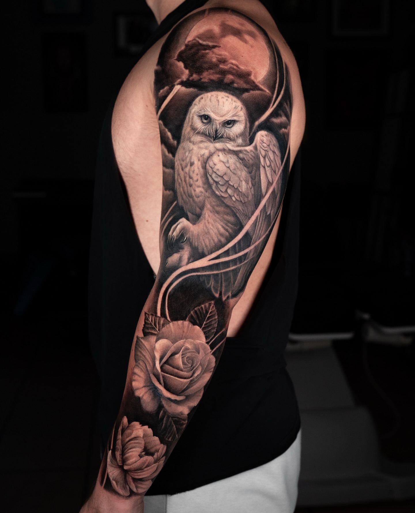 Tattoo by @ember.cesar — black_and_grey, realism
