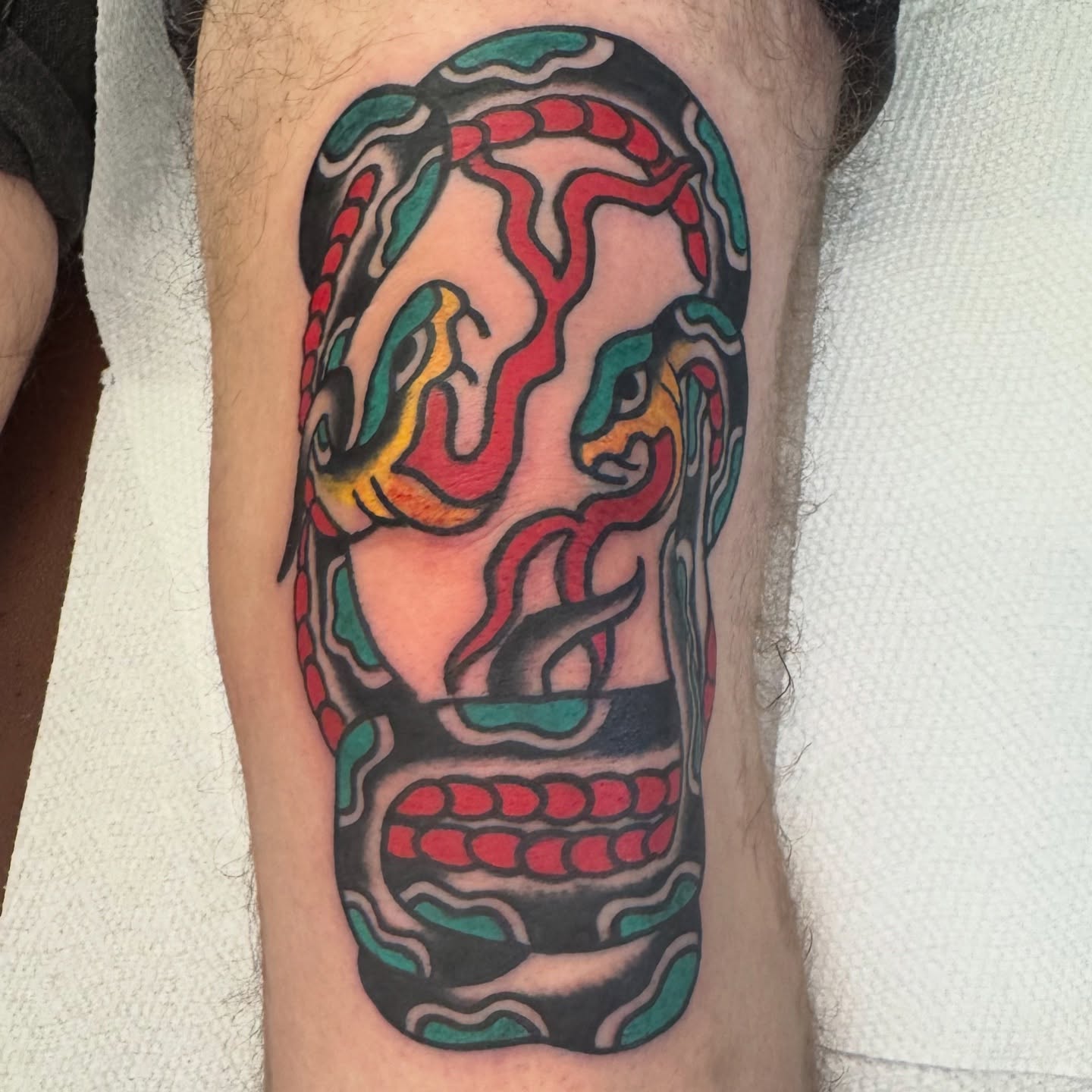 Skull Chicano tattoo on the forearm by Kenny Kastro