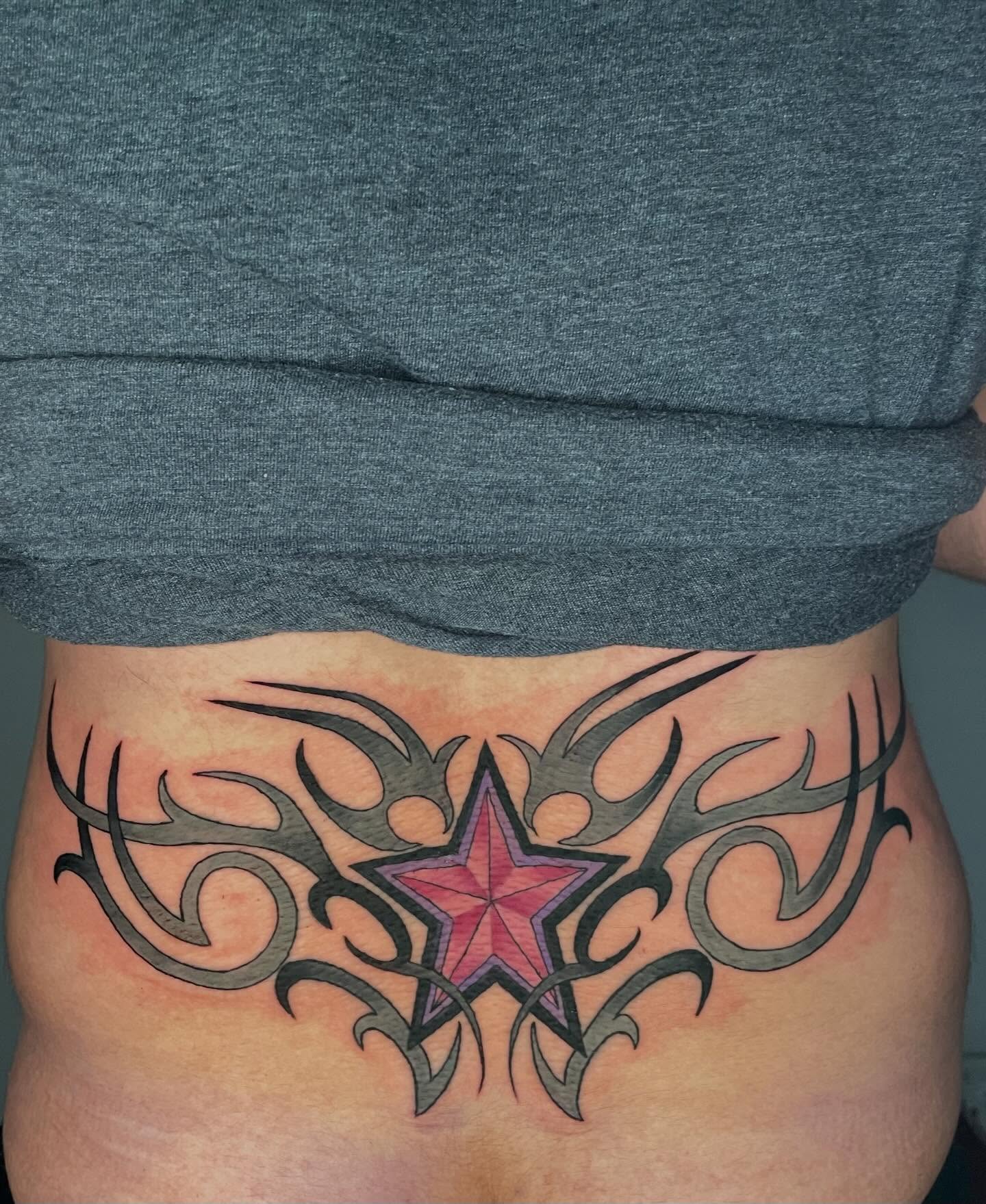 Tattoo by @xens0ul — tribal