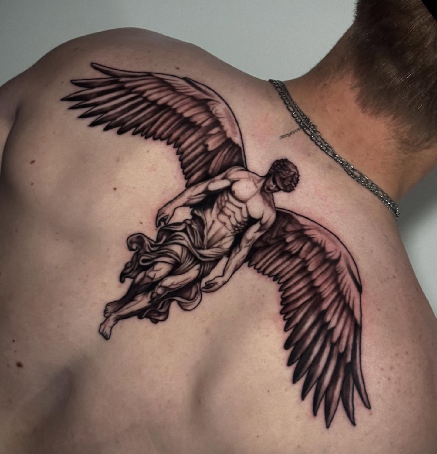 Tattoo by @amry.tattoos — black_and_grey