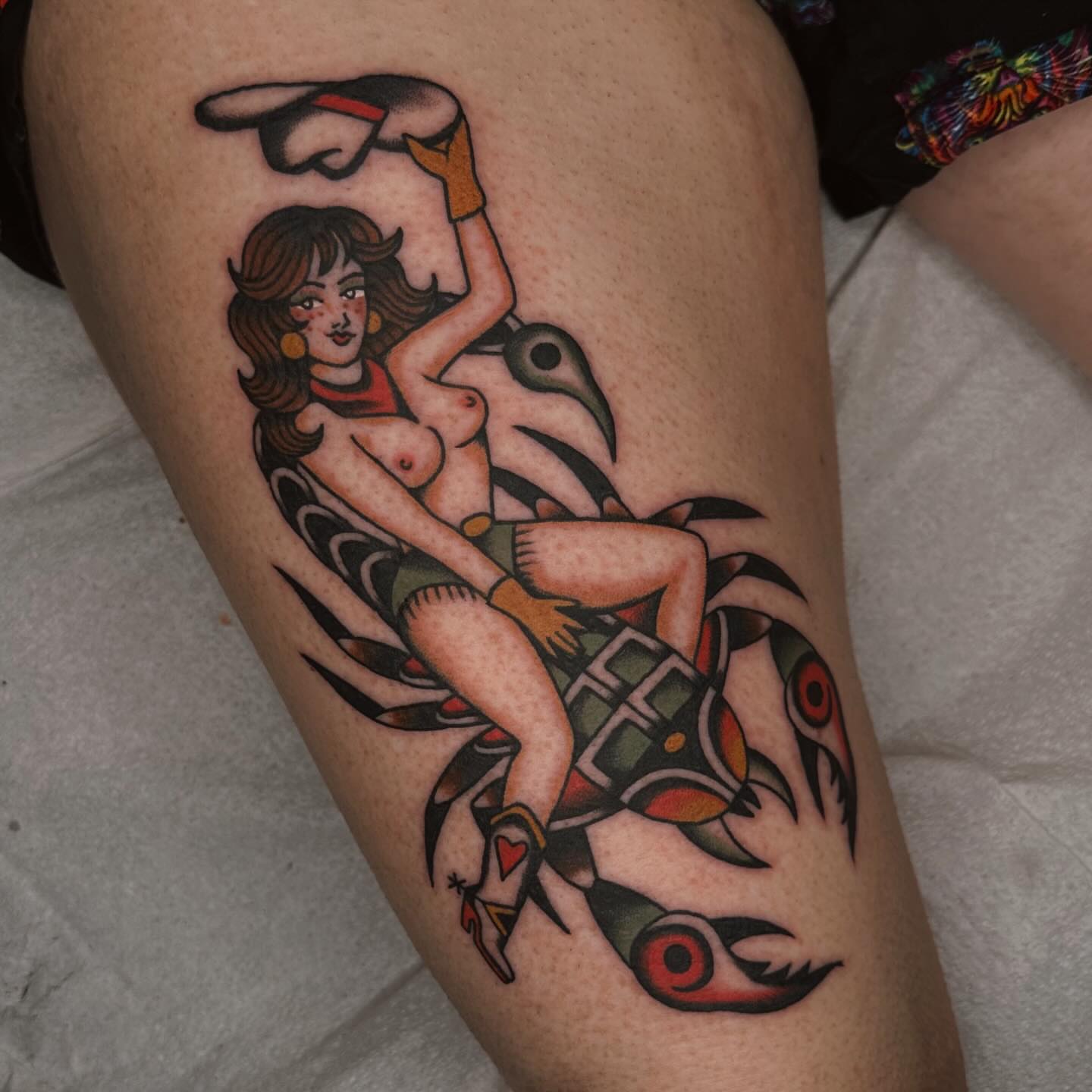 Tattoo by @heiditattoo — american_traditional