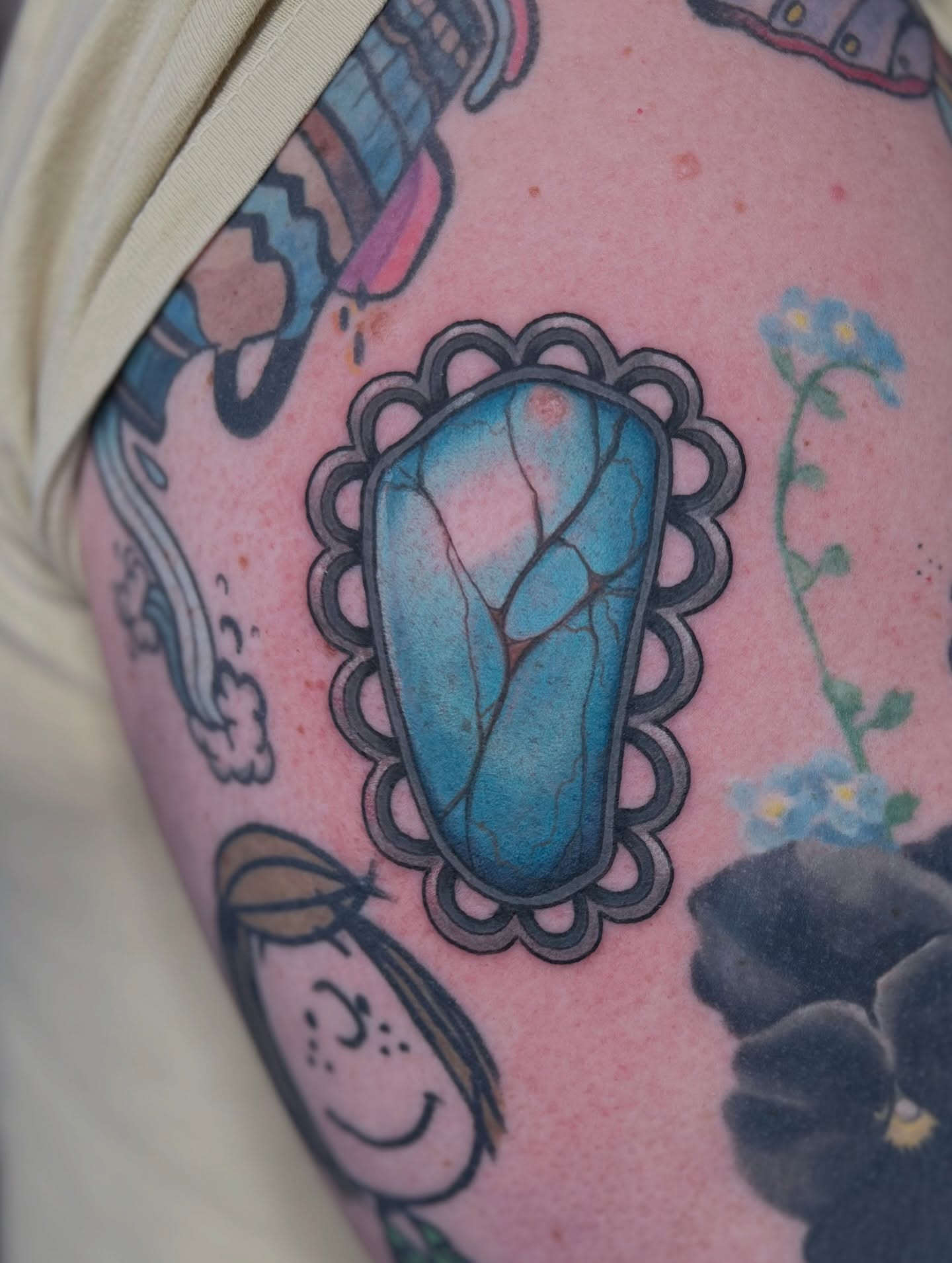 Tattoo by @bwood_tattoo โ geometric