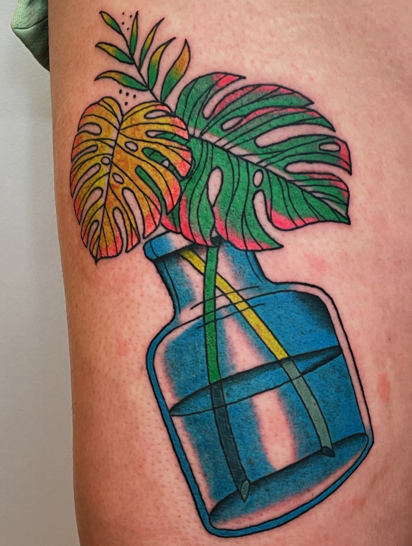 Tattoo by @gllumee — dotwork, geometric
