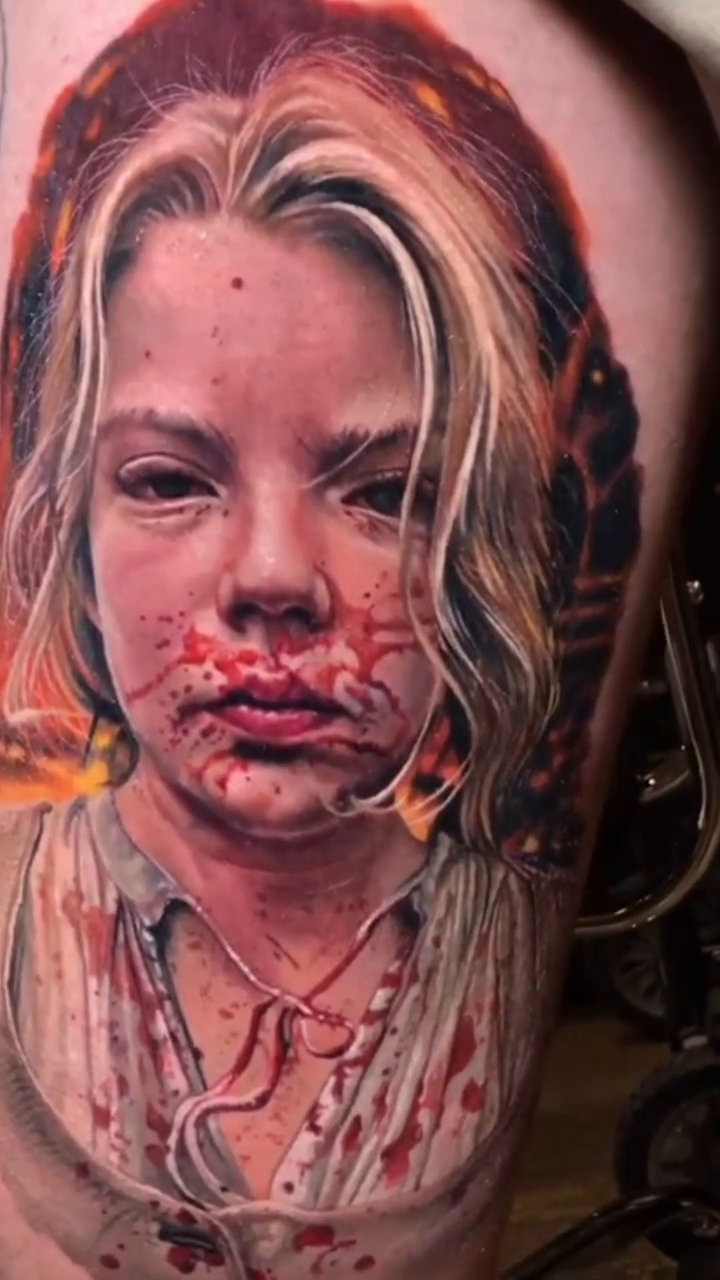 Tattoo by @lukalajoie — realism