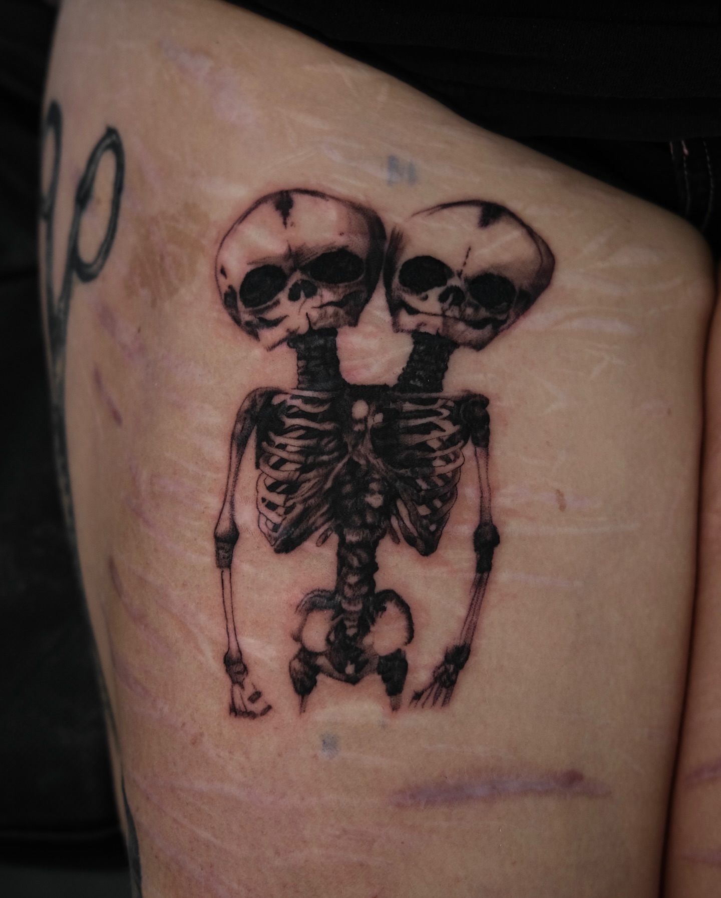 Tattoo by @tattoosbybelen β black_and_grey