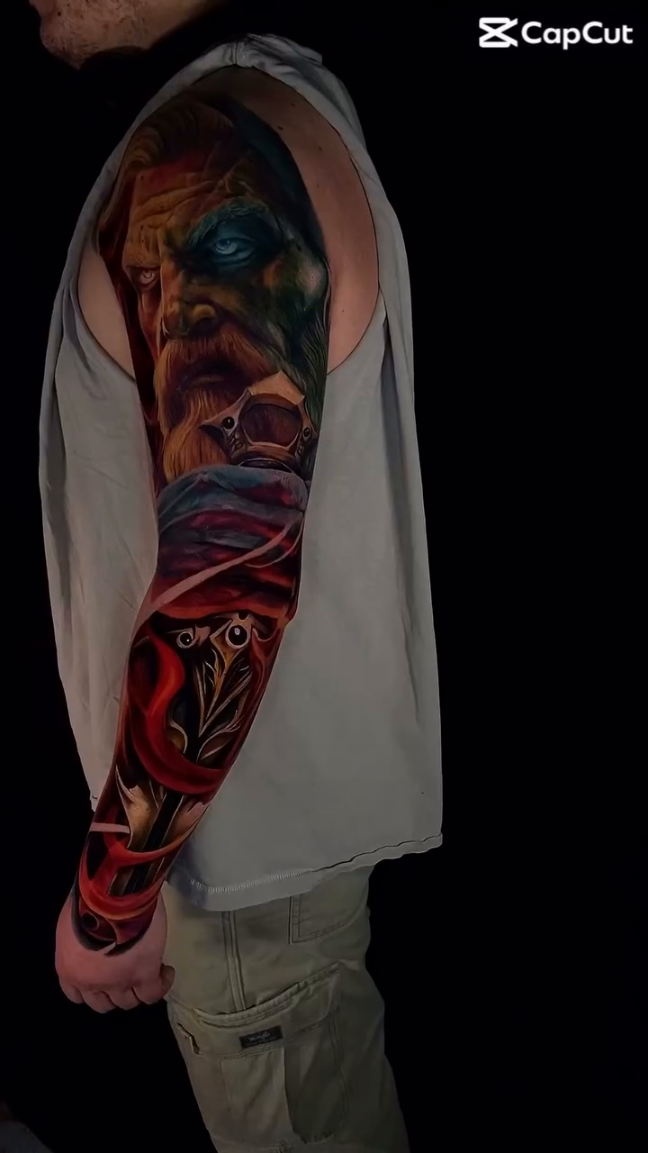 Tattoo by @johntattoo29 — realism, trash_polka