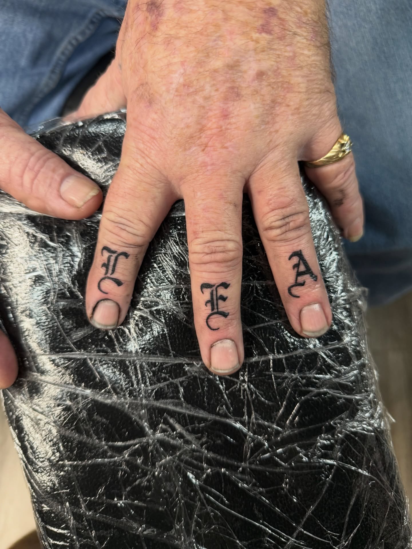 Tattoo by @itscalebbattles — lettering_script