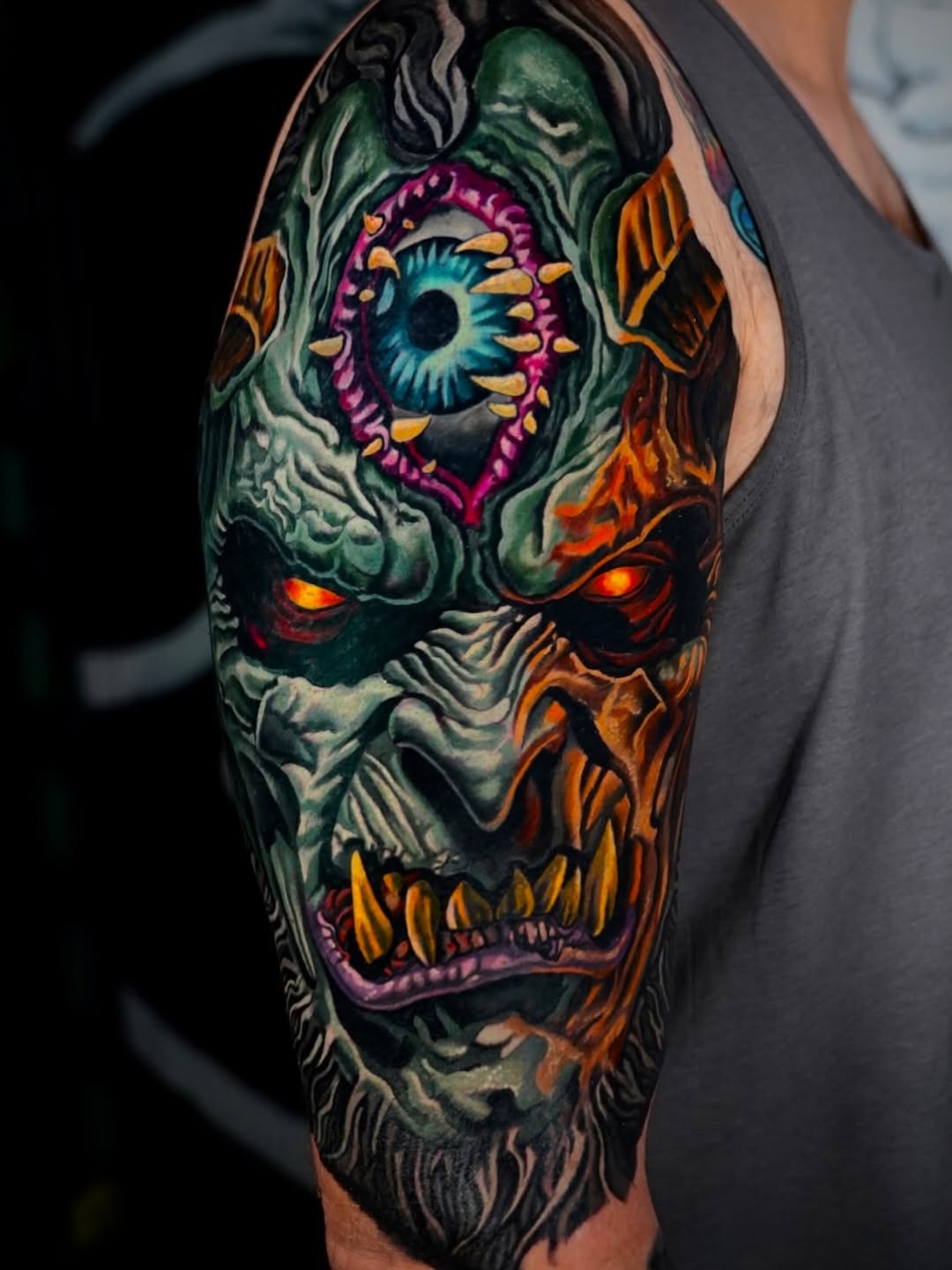 Tattoo by @rrsantander_art — realism, dark_realism