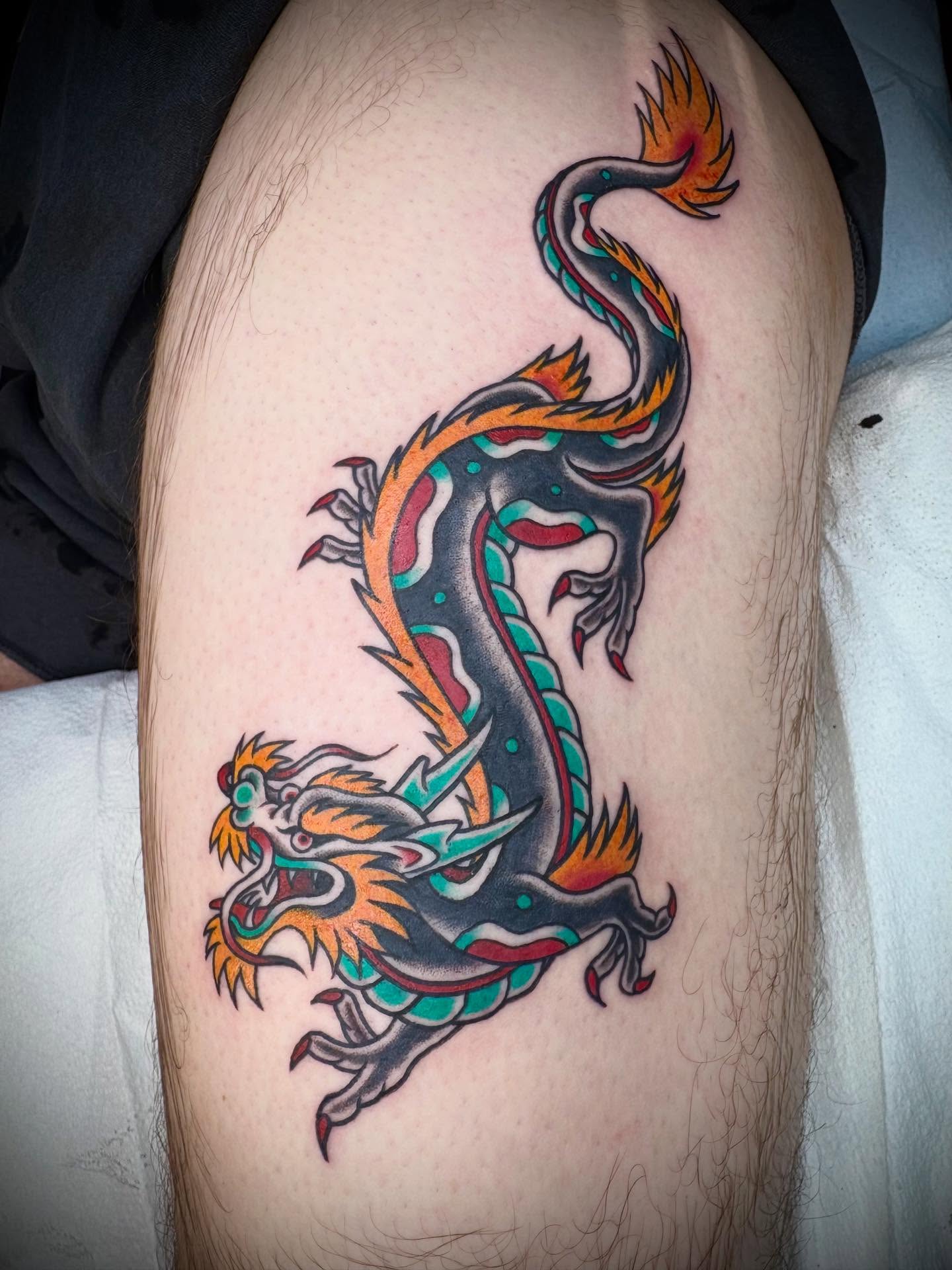 Tattoo by Harmony Furman, Richmond, VA