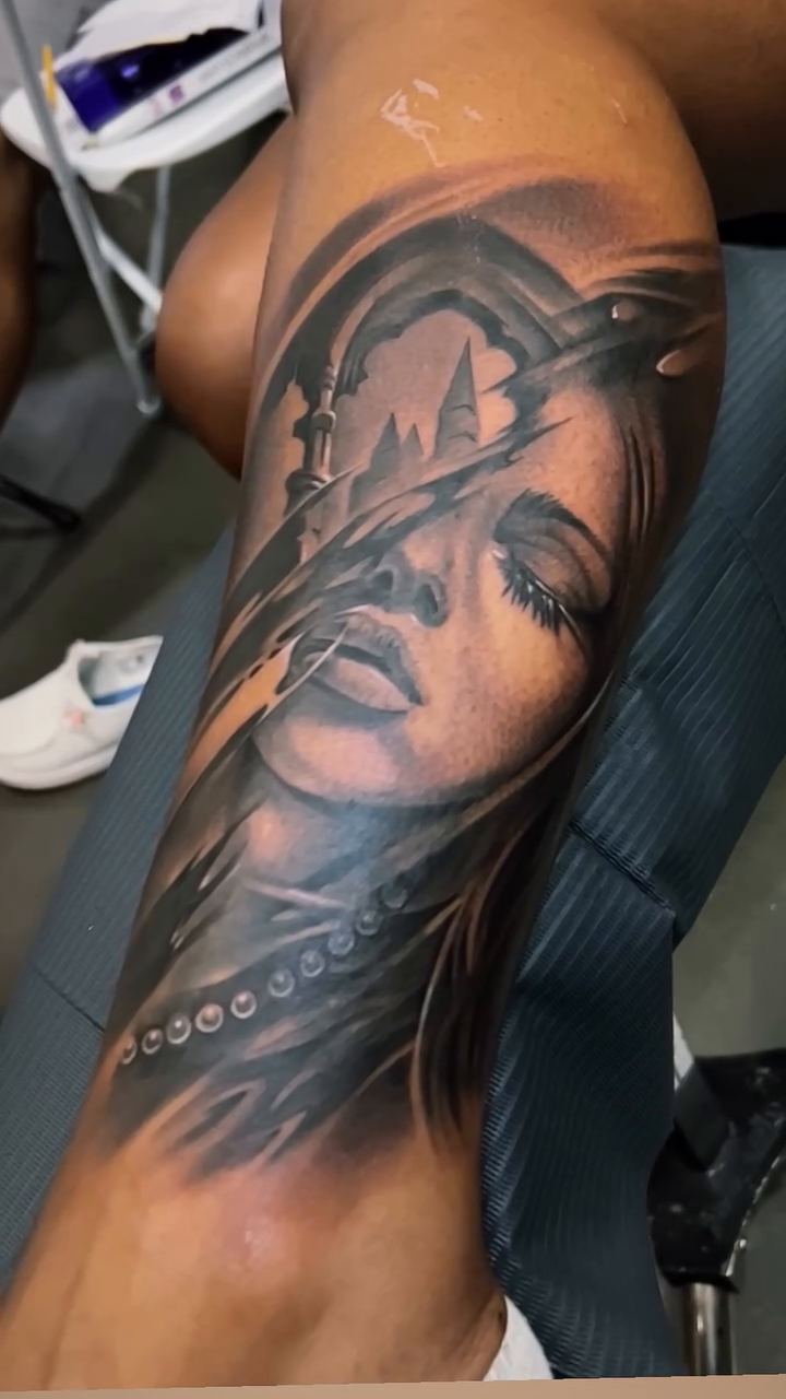 Tattoo by @young_sely — black_and_grey, realism