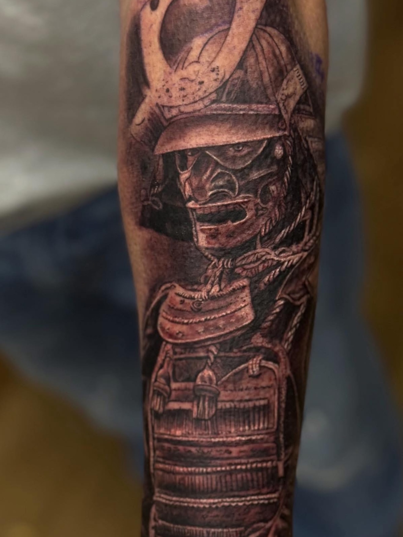 Tattoo by @jedlewis23 — black_and_grey, realism