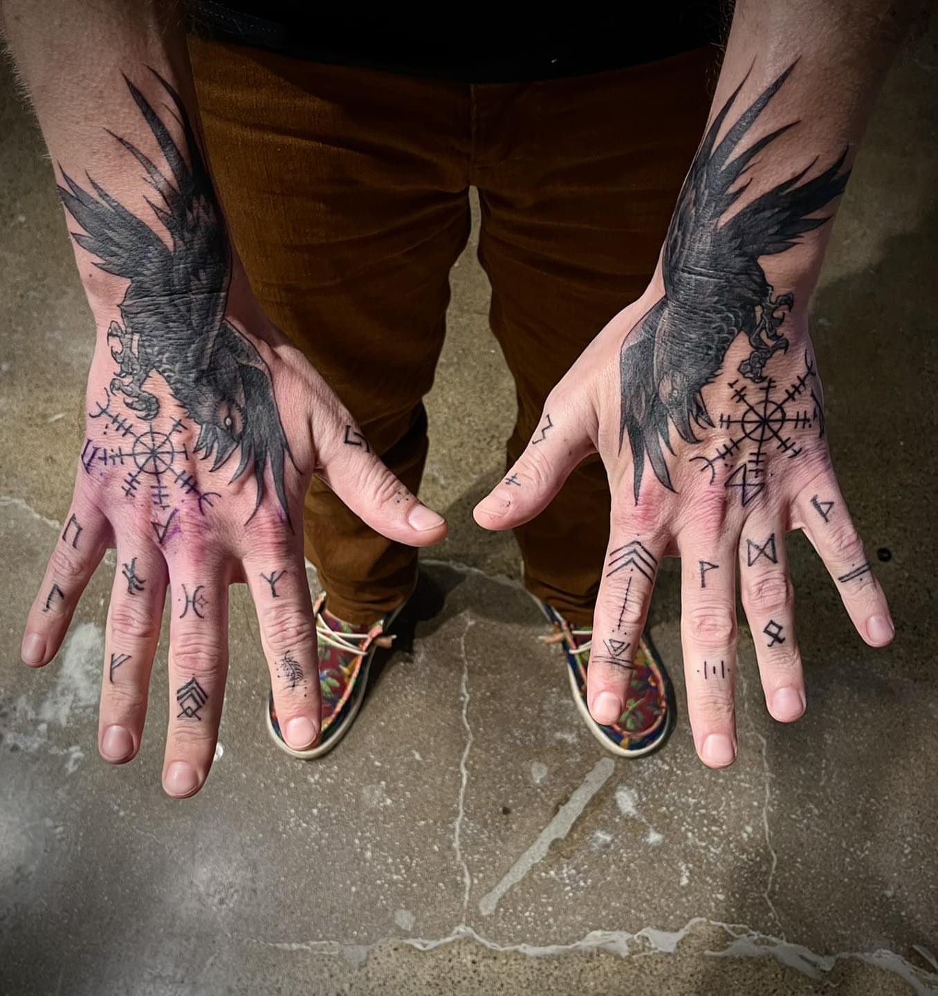 Tattoo by @lamarbodyart — black_and_grey
