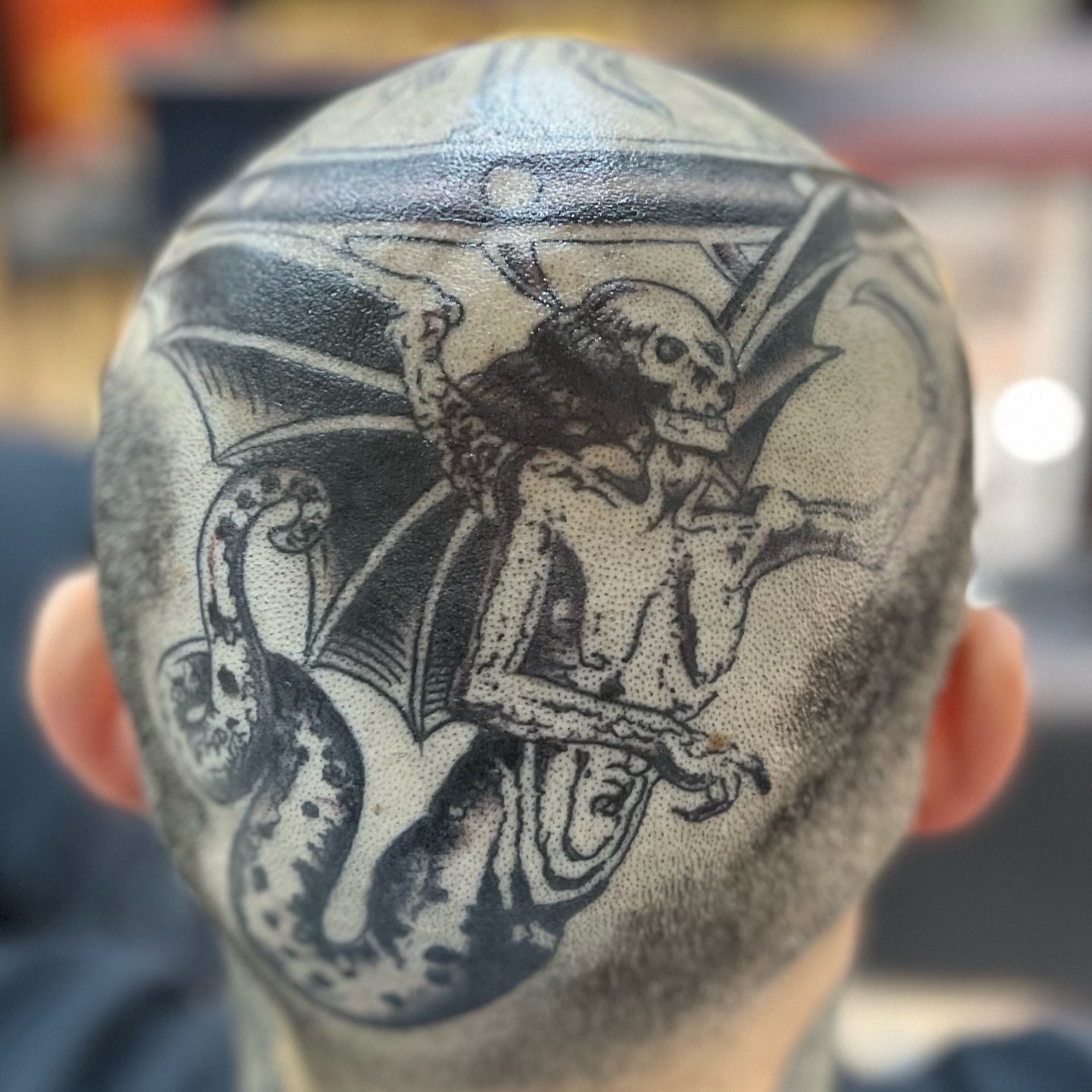 Tattoo by @slimwinters — dotwork, dark_realism
