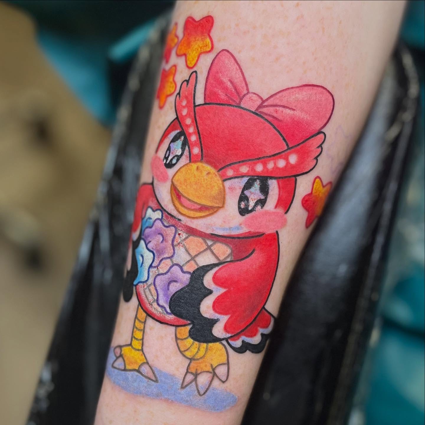 Tattoo by @rarepandatats — new_school, anime