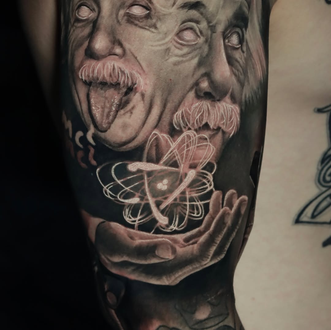 Tattoo by @official_jaytattoos — realism, black_and_grey