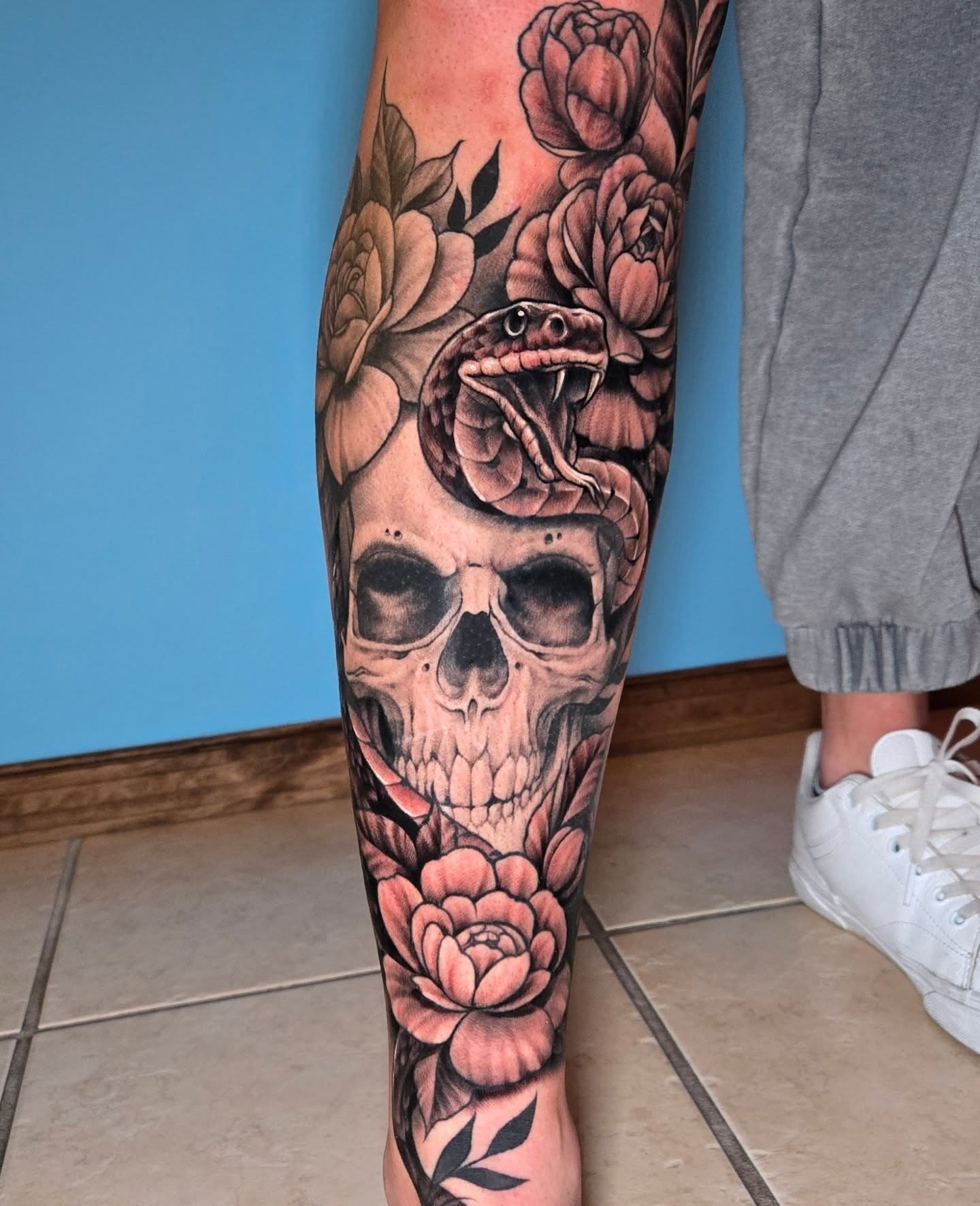 Tattoo by @stagertattoos — realism, dark_realism