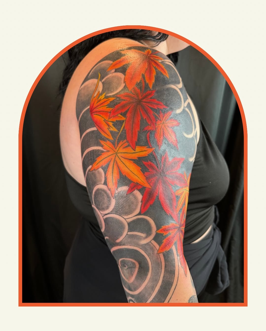 Tattoo by @tattoosbynicci — japanese_irezumi, black_and_grey
