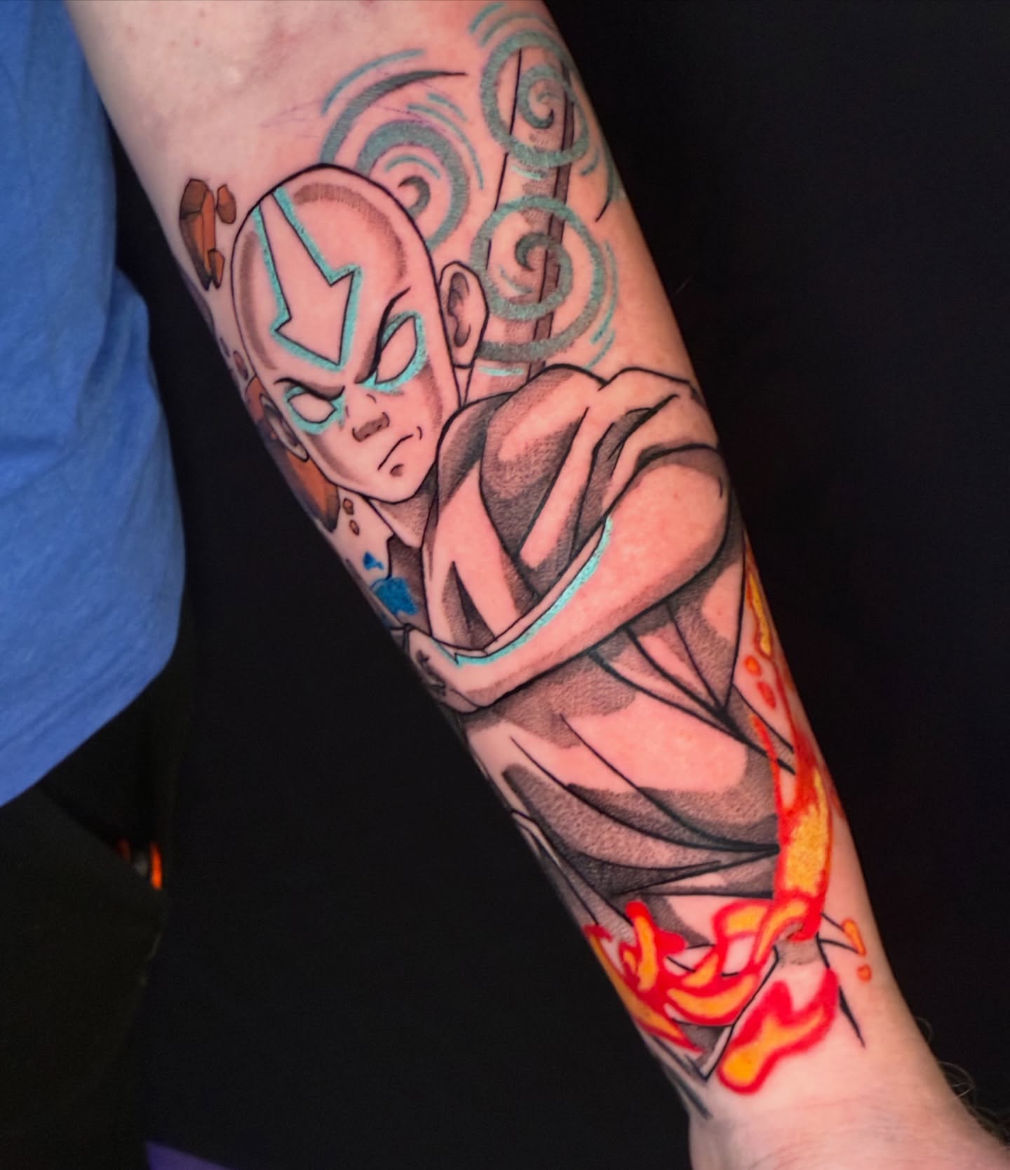 Tattoo by @strangecxncept — anime