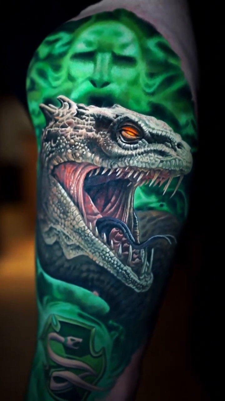 Tattoo by @peterhilgersart — realism, dark_realism