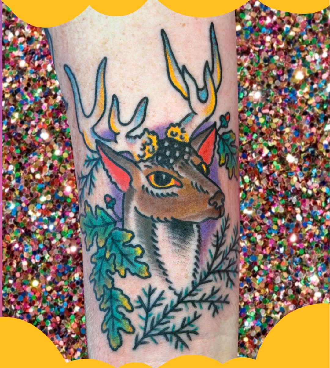 Tattoo by @chelsbells_tattoos — neo_traditional, realism