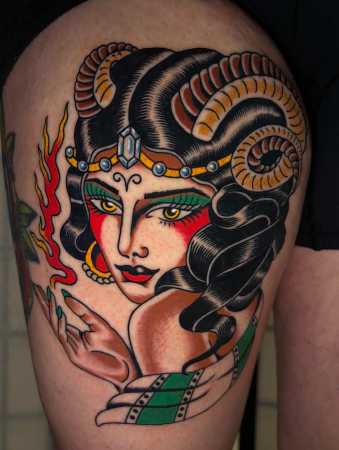 Tattoo by @isantotattoo — american_traditional