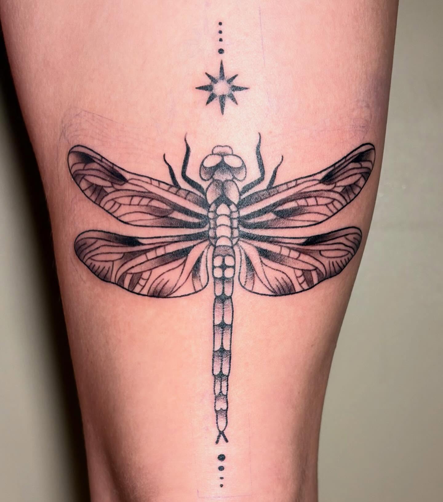 Tattoo by @juniper_oshea — dotwork, realism