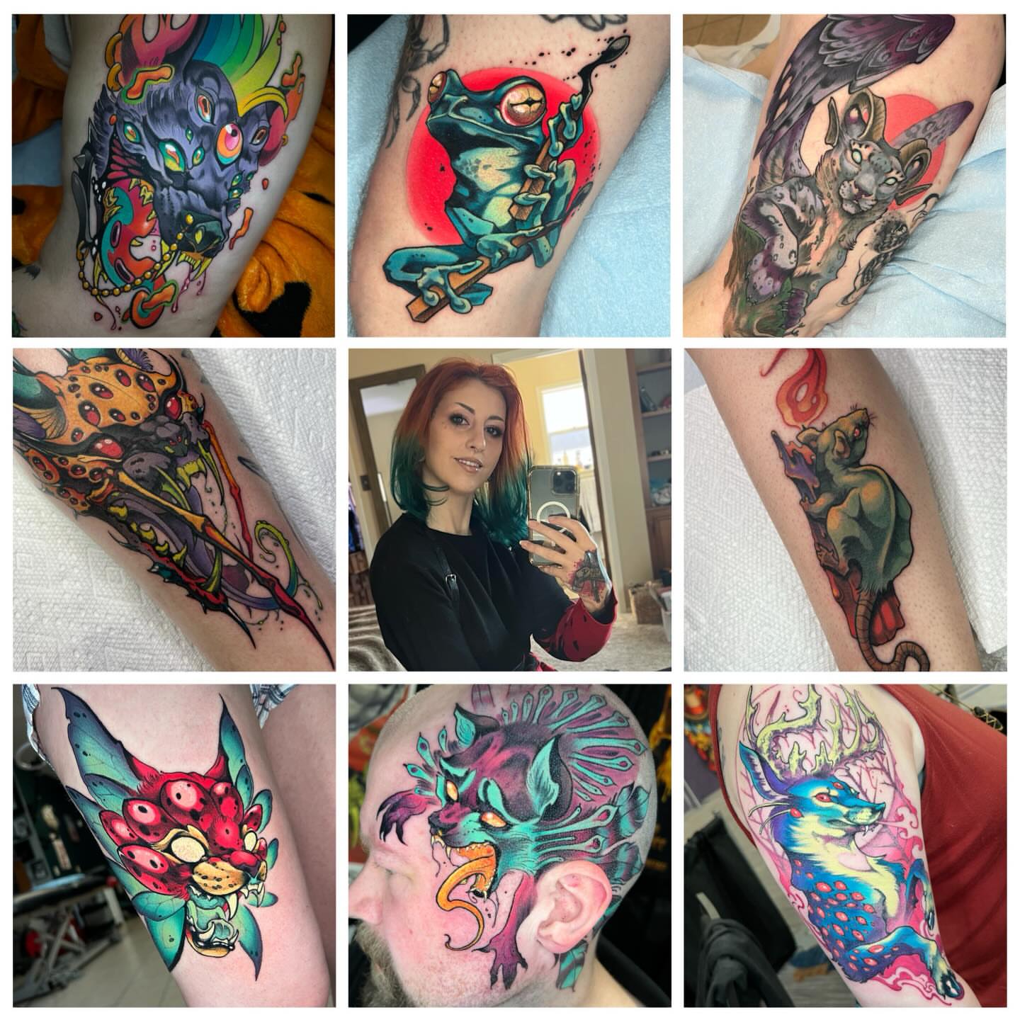 Tattoo by @hairofthehound — new_school, illustrative