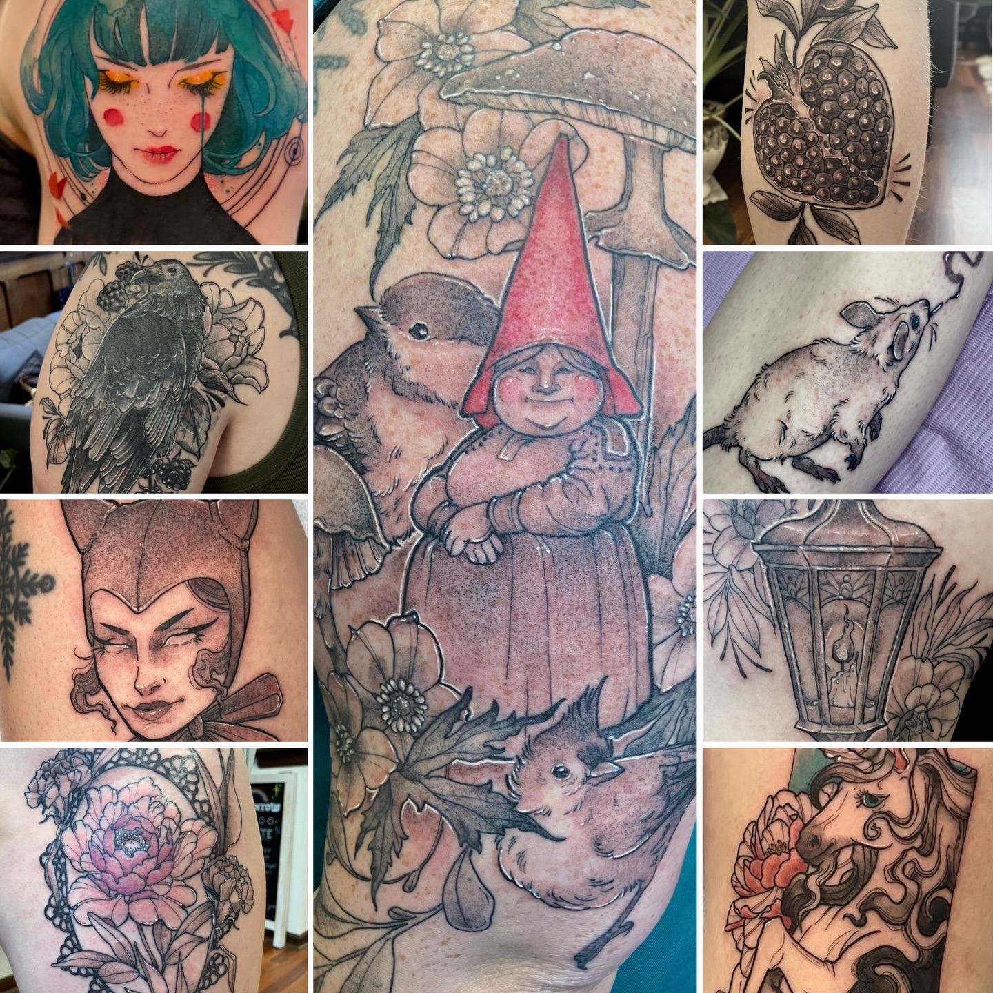 Tattoo by @joyinsorrowtattoo — american_traditional, dotwork