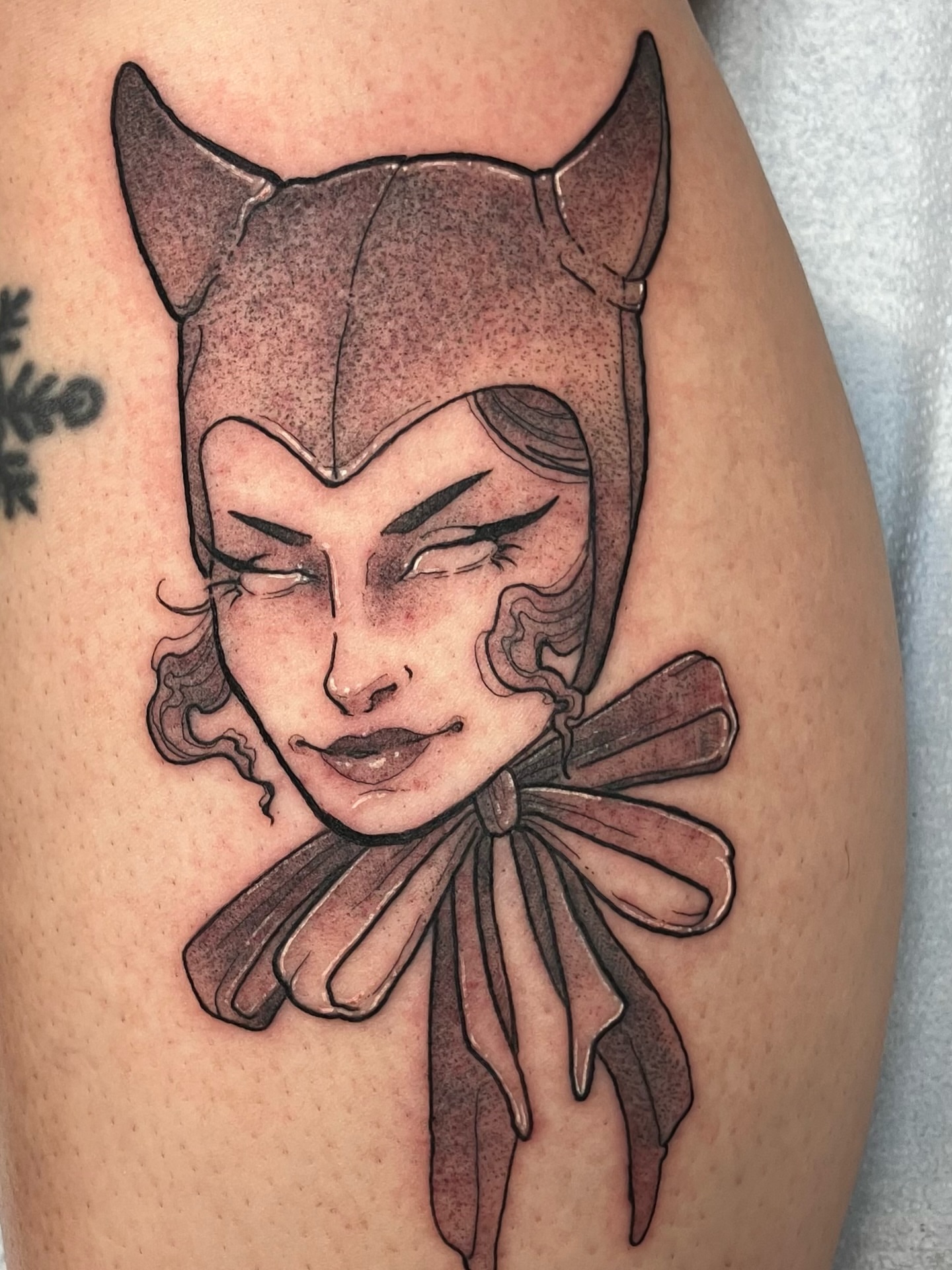 Tattoo by @joyinsorrowtattoo — dotwork