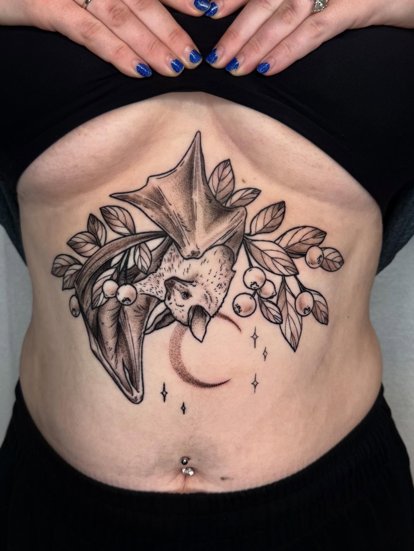 Tattoo by @flynncoooper — black_and_grey