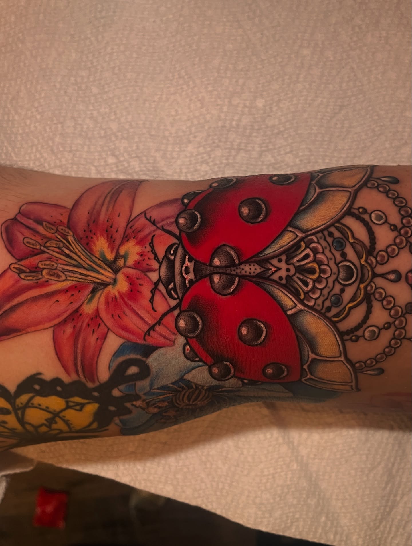 Tattoo by @kayt_tattoos — american_traditional, dotwork