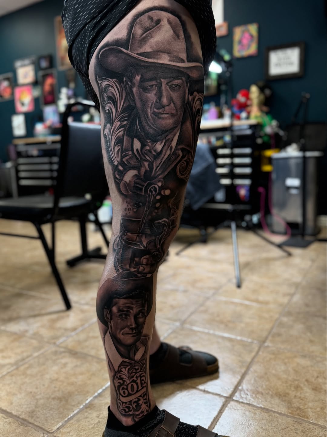 Tattoo by @alv13ink โ realism, black_and_grey
