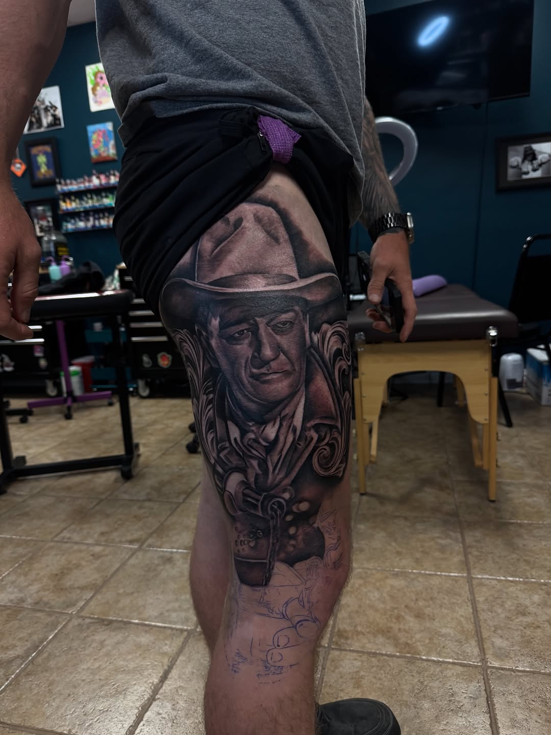 Tattoo by @alv13ink โ realism, black_and_grey