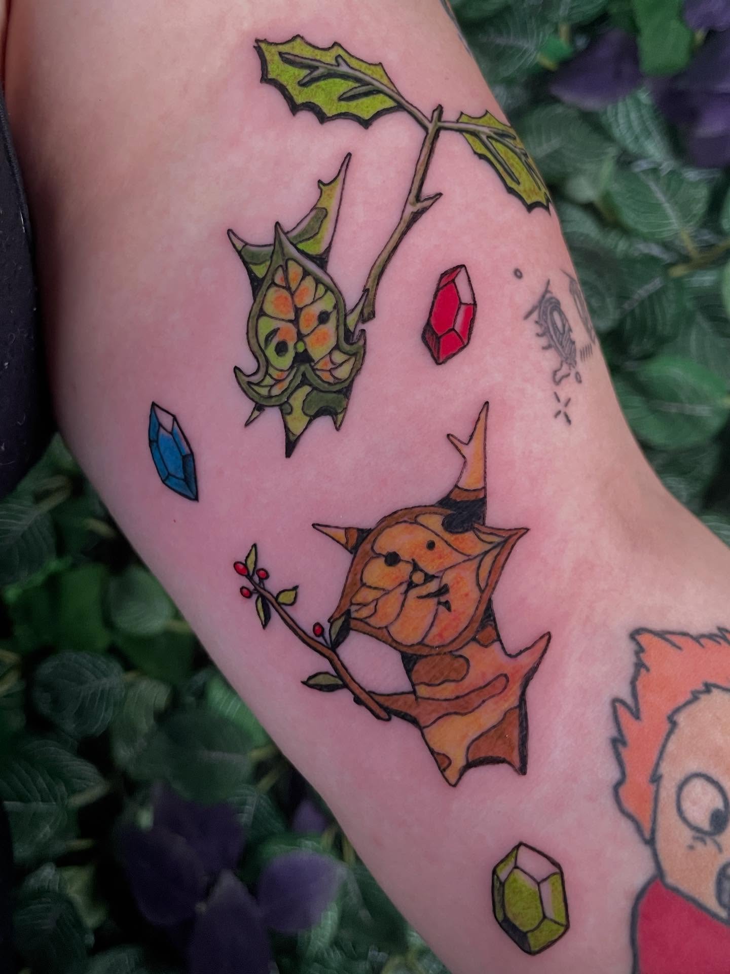 Tattoo by @pineneedlestattoo — illustrative