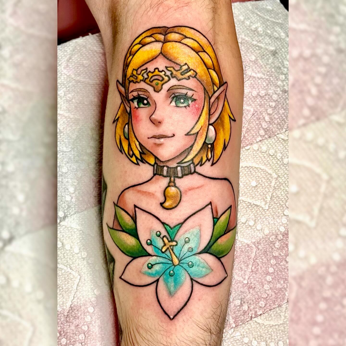 Tattoo by @gabipaigeee — anime